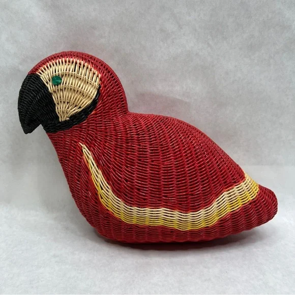 SERPUI Macaw Wicker Crossbody / Clutch Bag - Picture 9 of 16